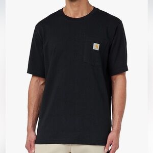 Carhartt Workwear Black Mens XL Tall T-Shirt in Black